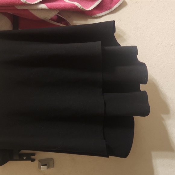 Black high low medium length dress size XL sarin Matthews - Picture 3 of 3